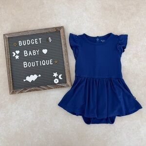 Kyte BABY Blue Dress Romper